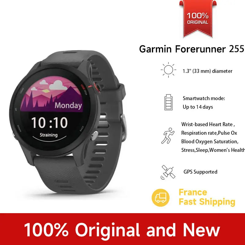 Forerunner GPS Sports Smartwatch 46mm – 14-Day Battery