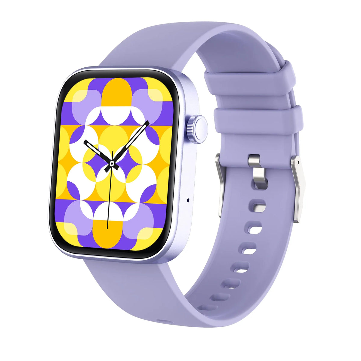Purple Color Bluetooth Calling Smartwatch With Health & Fitness Tracking
