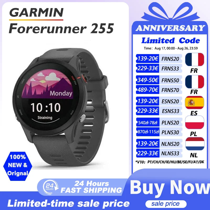 Forerunner GPS Sports Smartwatch 46mm – 14-Day Battery