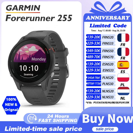 Forerunner GPS Sports Smartwatch 46mm – 14-Day Battery